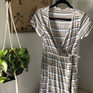 Roxy wrap dress